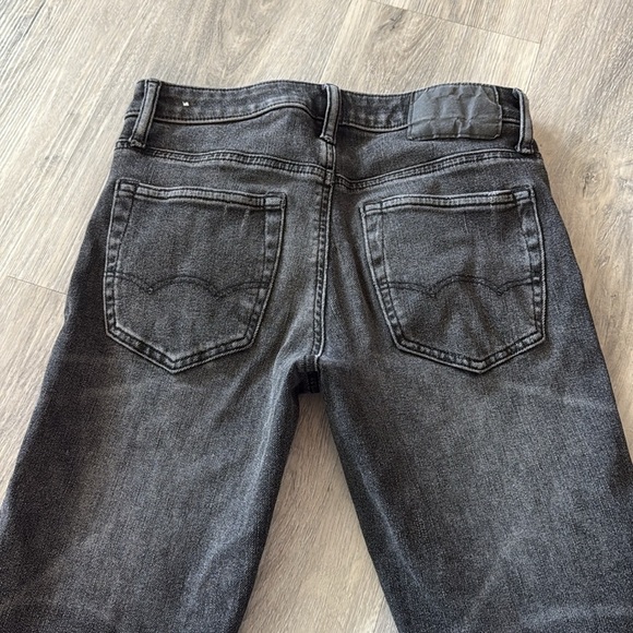 American Eagle Outfitters Black denim slim jeans size 28 - Picture 9 of 11